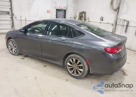 2015 Chrysler 200 S z USA, uszkodzony, nr VIN 1C3CCCDG3FN678514